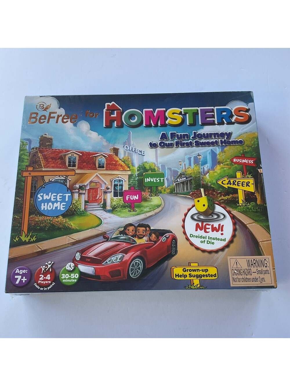 Befree For Homsters Family Strategy Board Game Financial Literacy Career